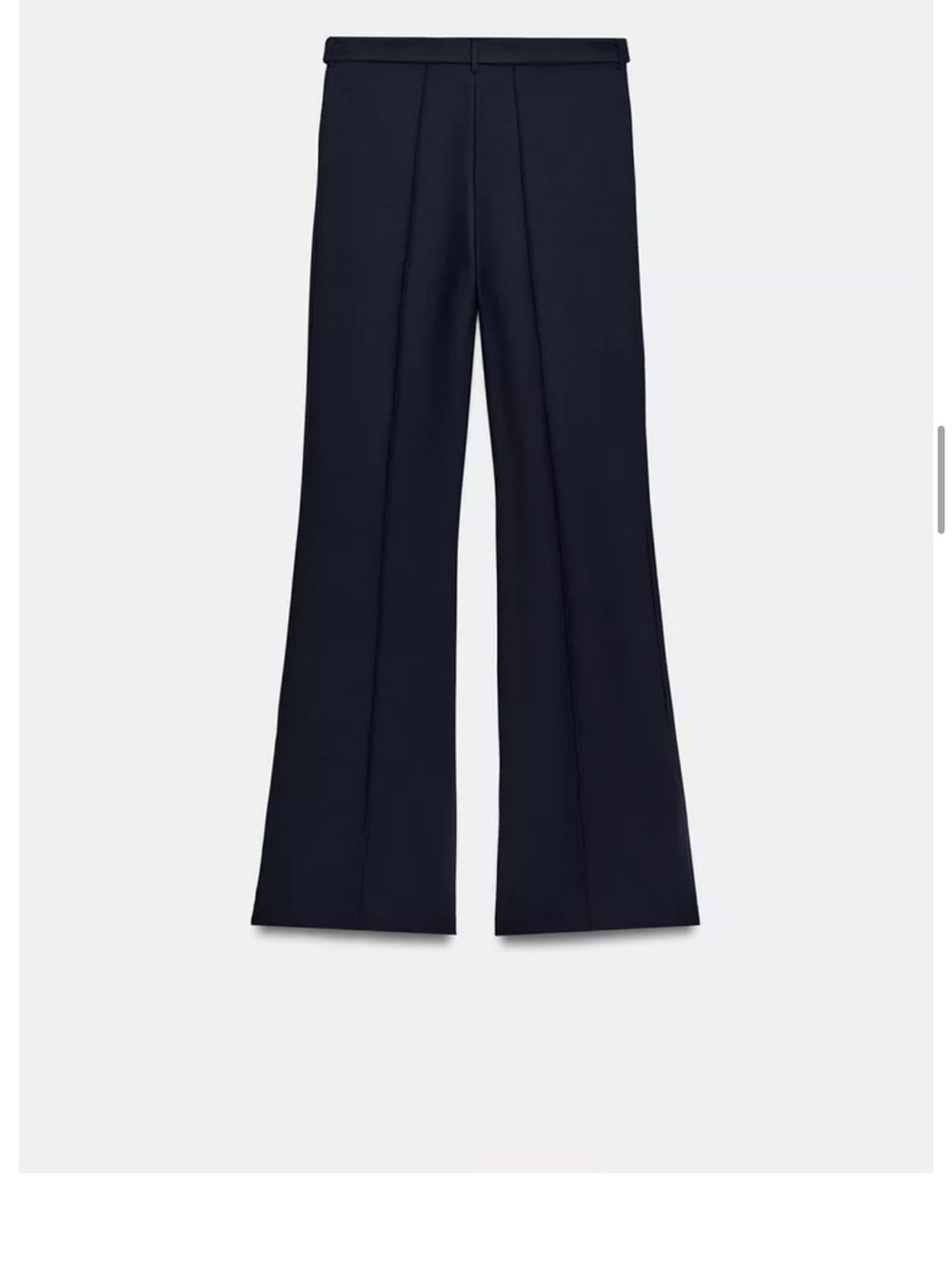 Women's Navy Flared Dress Pants